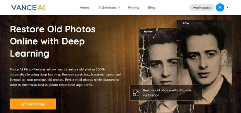 VanceAI Photo Restorer – Phục Chế Ảnh Cũ Với Công Nghệ Cao